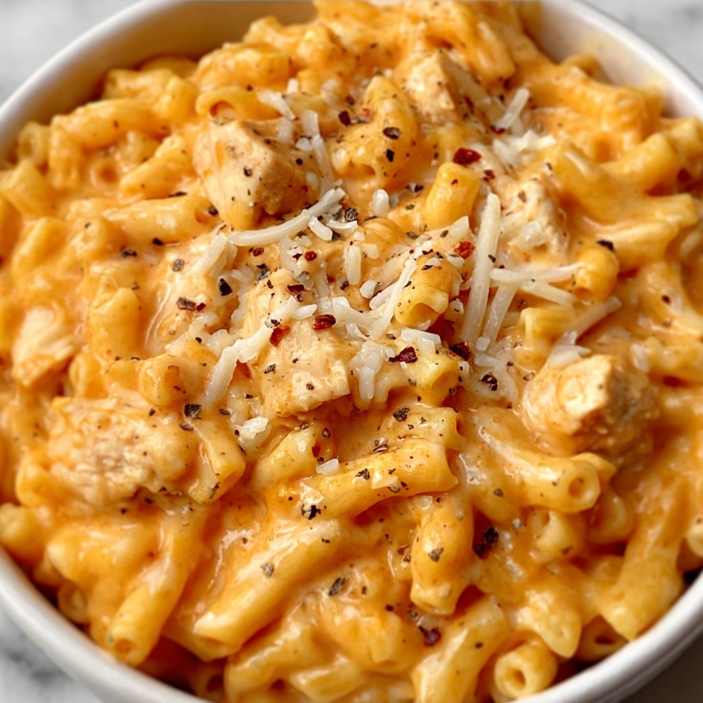 One Pot Chicken Parmesan Pasta Recipe - Recipe Image