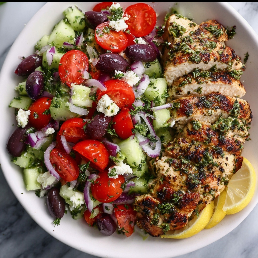 Lemon Oregano Chicken with Mediterranean-Style Salsa Recipe - Recipe Image