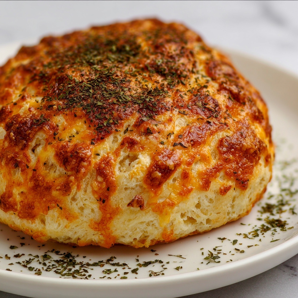 Crab-Stuffed Cheddar Bay Biscuits with Lemon Butter Sauce Recipe - Recipe Image