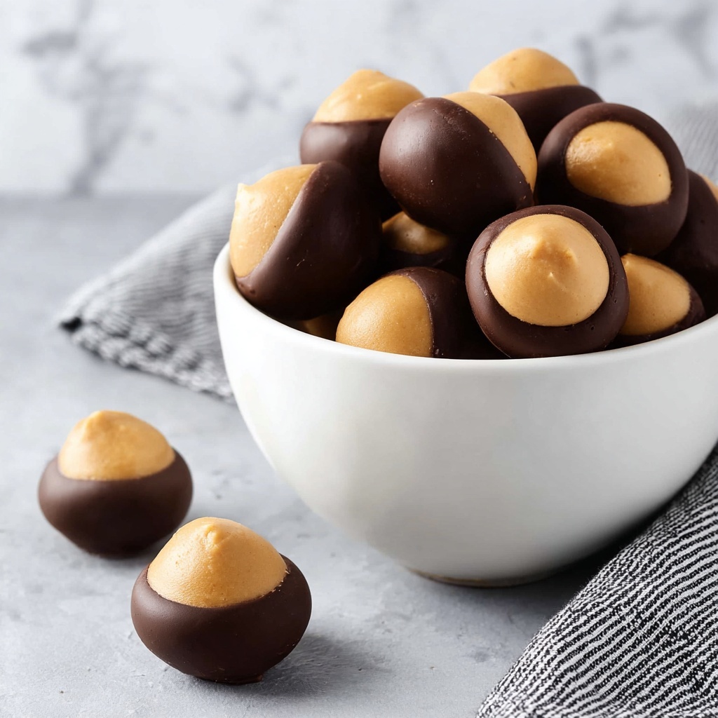 Peanut Butter Buckeye Cookies Recipe - Recipe Image
