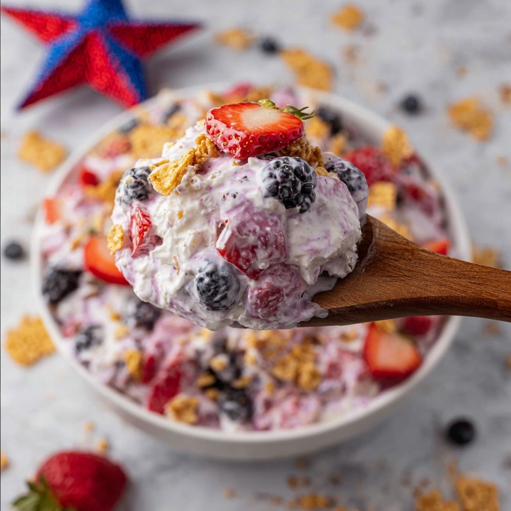 Cheesecake Fruit Salad Recipe - Recipe Image