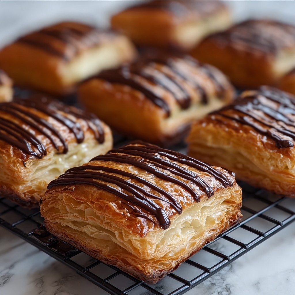 Nutella Puff Pastries Recipe - Recipe Image