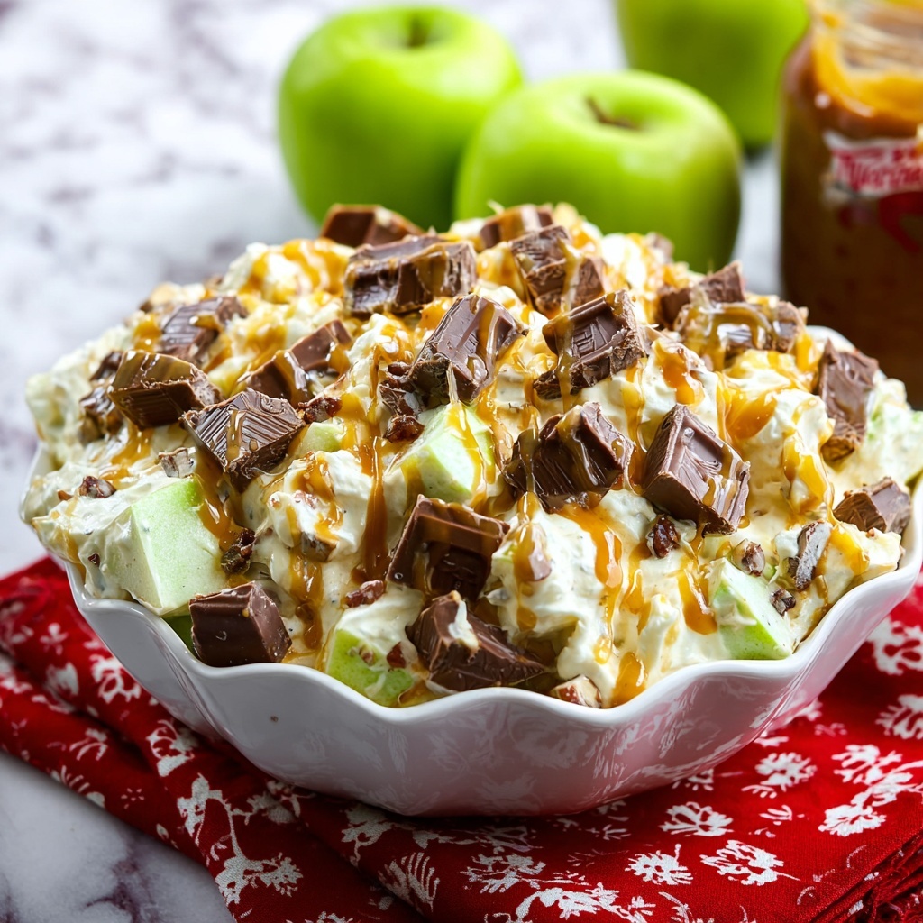 Snickers Caramel Apple Salad Recipe - Recipe Image