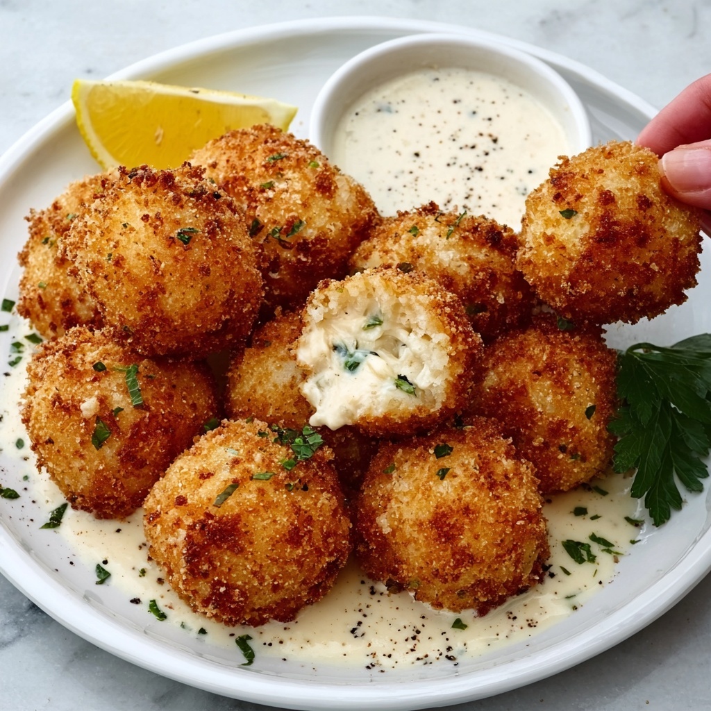 Crispy Golden Crab Bites Recipe - Recipe Image