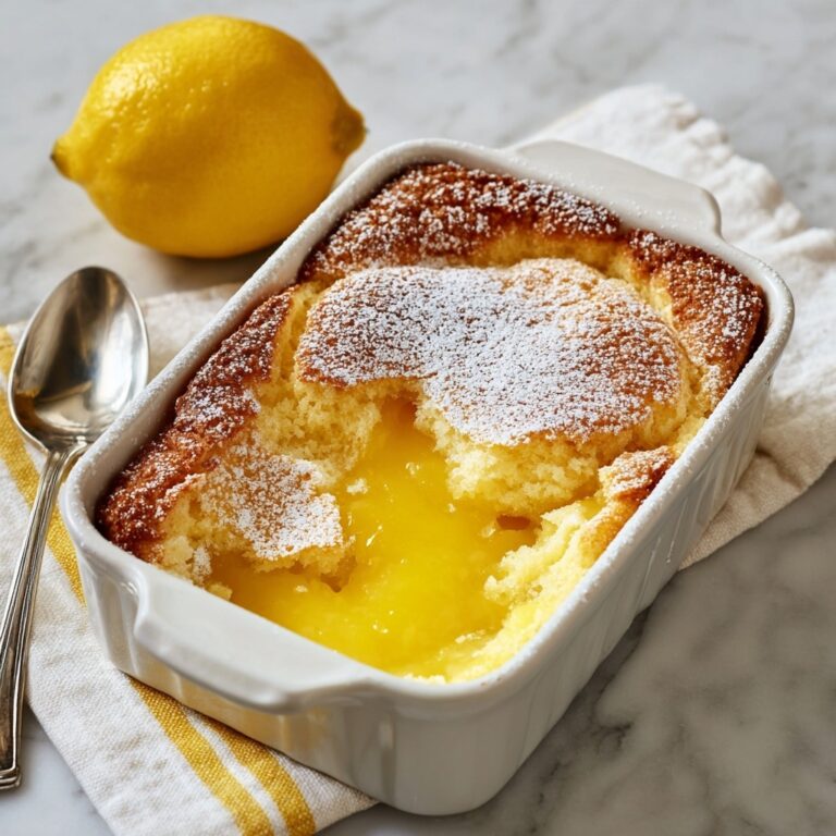 Magic Lemon Cobbler Recipe