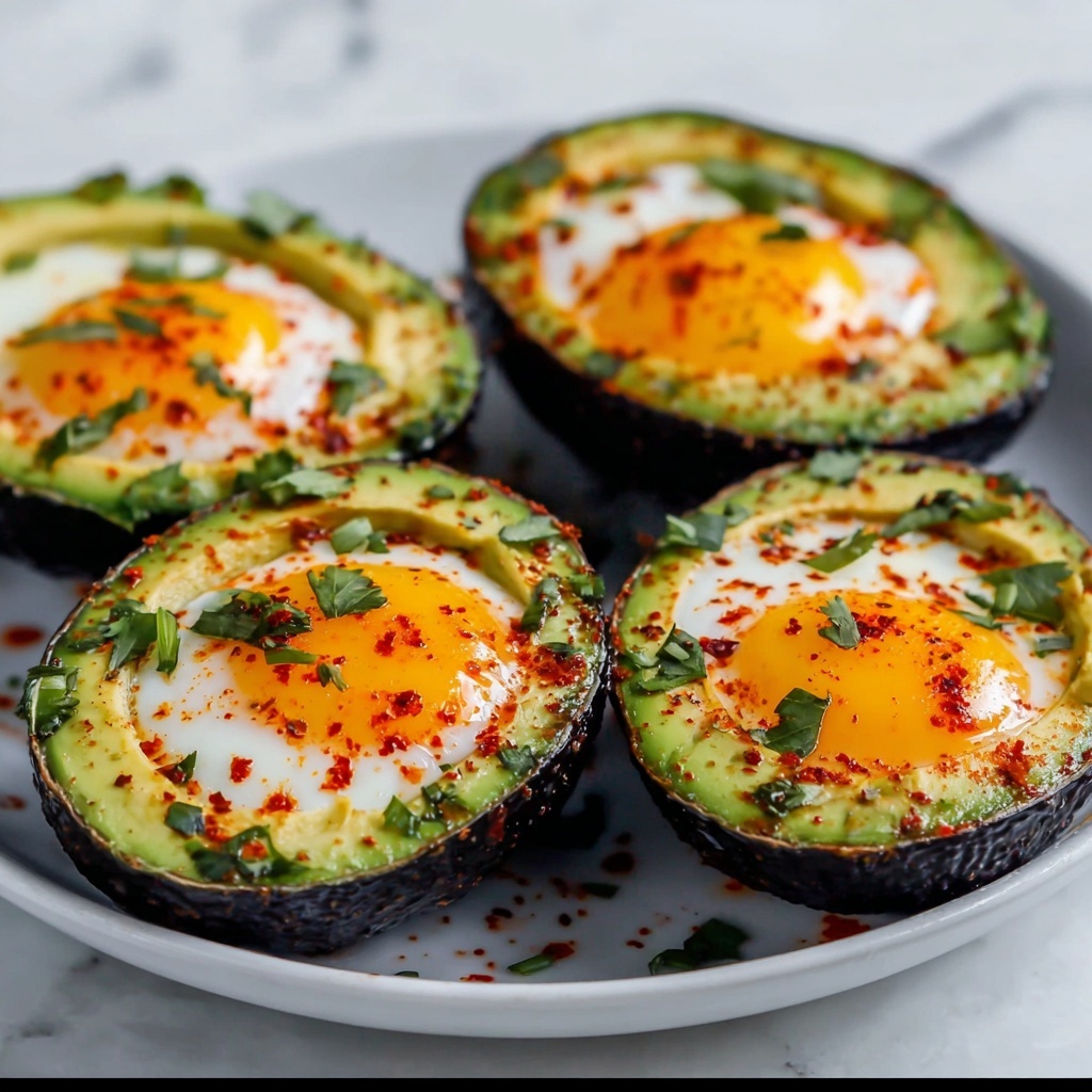 Air Fryer Avocado Eggs Recipe - Recipe Image