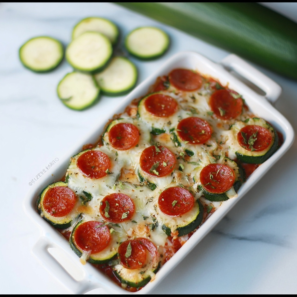 Zucchini Pizza Bites Recipe - Recipe Image
