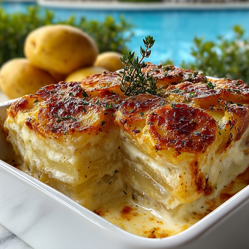 Best Homemade Scalloped Potatoes - Recipe Image