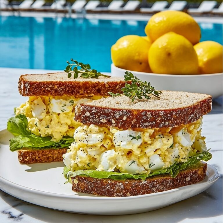 Quick 10-Minute Egg Salad Sandwich