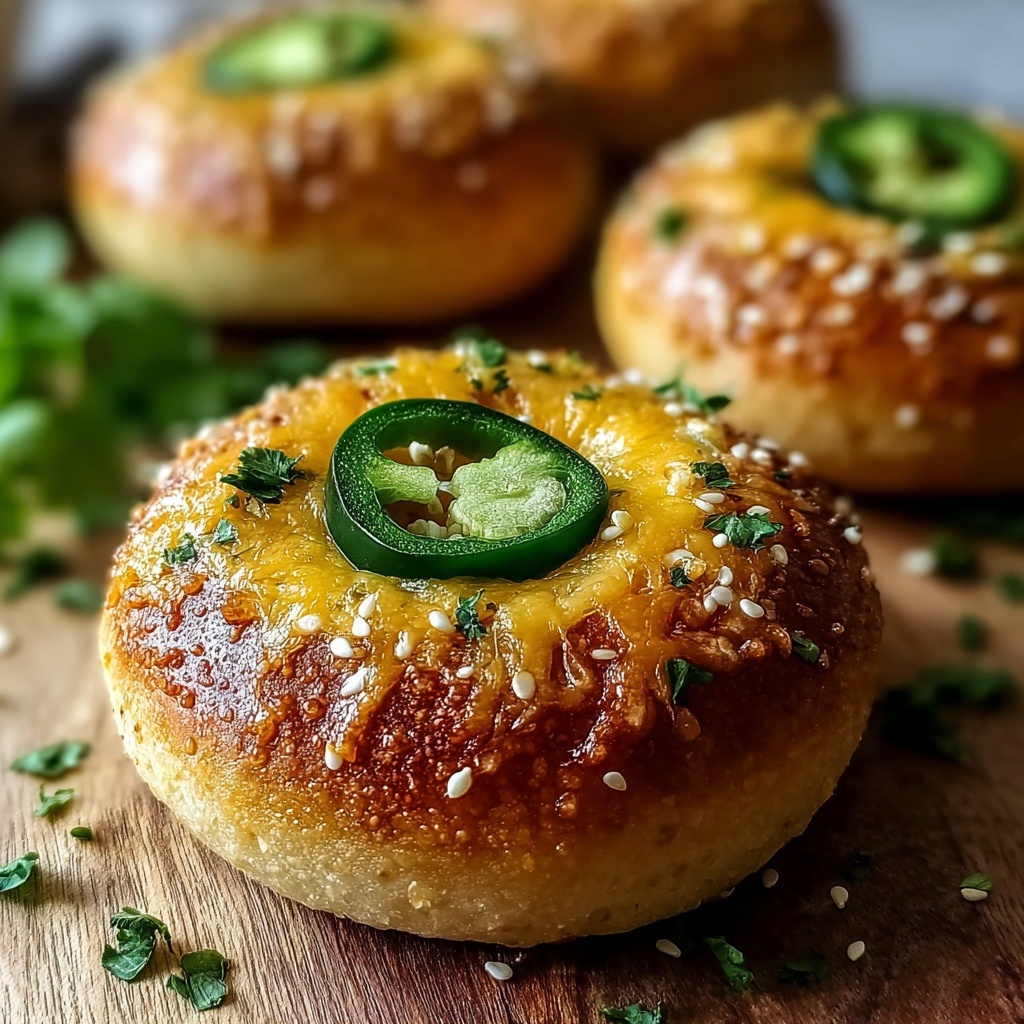 Jalapeño Popper Bagels: Spicy, Cheesy Goodness for Everyone Recipe - Recipe Image