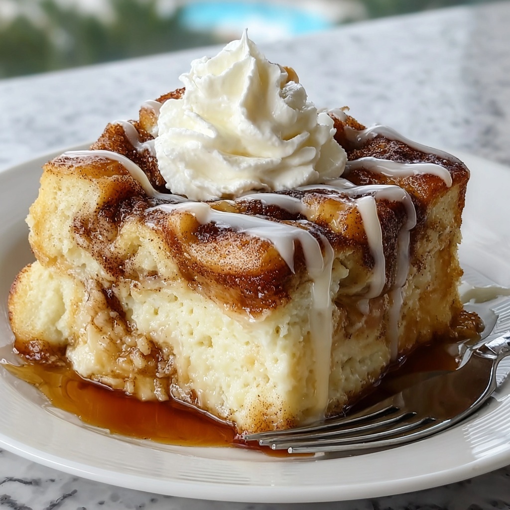 Cinnamon Roll French Toast Casserole Recipe - Recipe Image