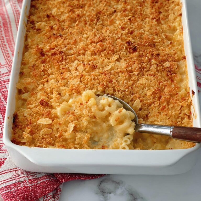 Baked Mac and Cheese with Cheez-It Crust Recipe