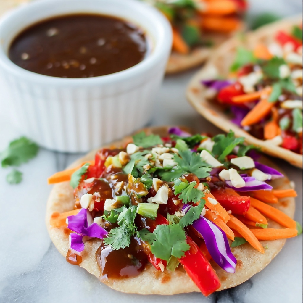 Chicken Pad Thai Tacos Recipe - Recipe Image
