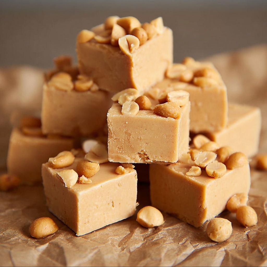 Easy Peanut Butter Fudge Recipe - Recipe Image