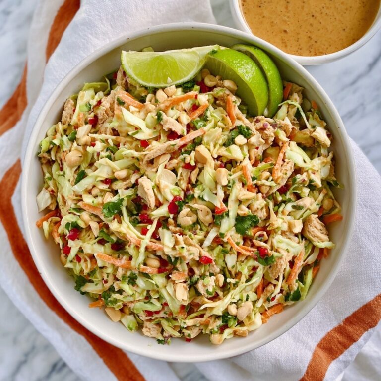 Thai Peanut Chicken Salad Recipe