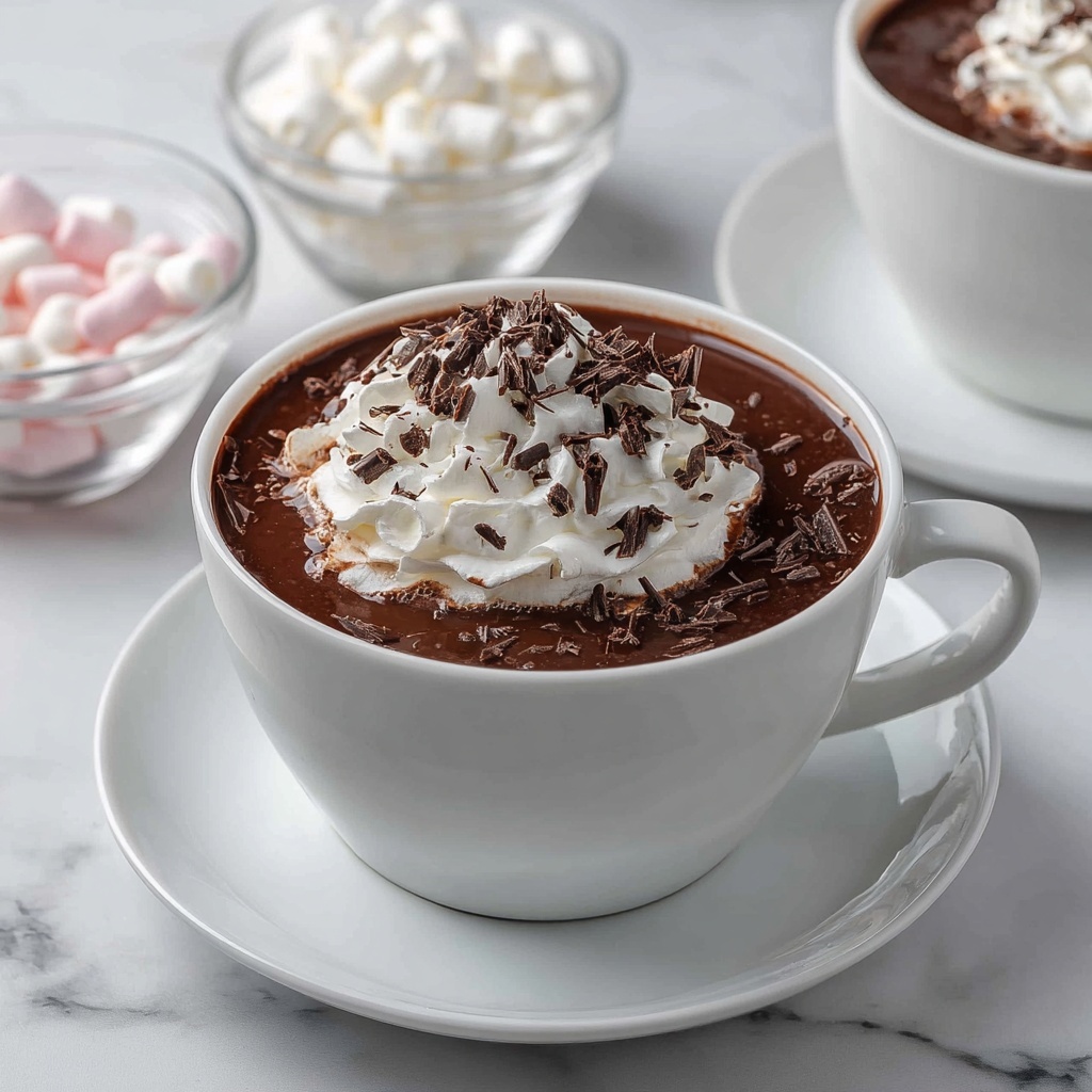 Rich Homemade Hot Chocolate Recipe - Recipe Image