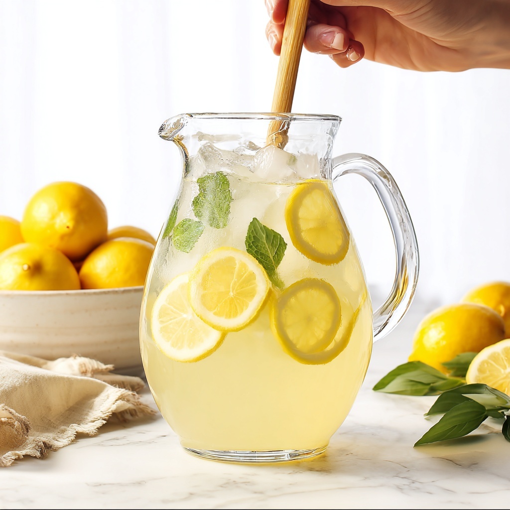 Refreshing Homemade Lemonade Recipe - Recipe Image