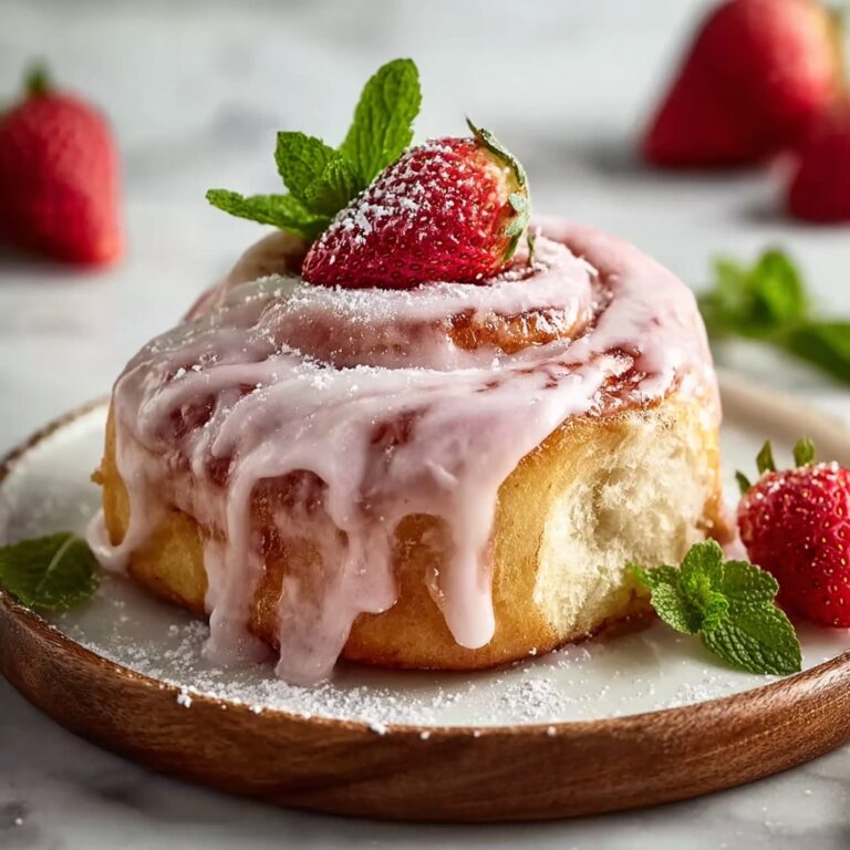Strawberry Cinnamon Rolls Recipe