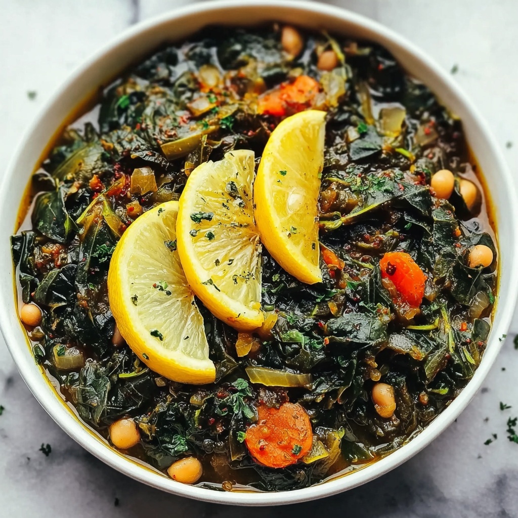 Delicious Lebanese Spinach Stew for Cozy Nights In Recipe - Recipe Image