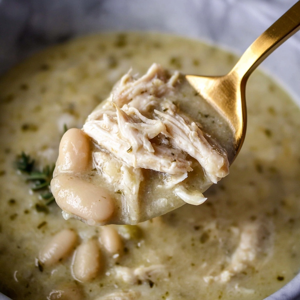 Creamy White Chicken Chili Recipe - Recipe Image