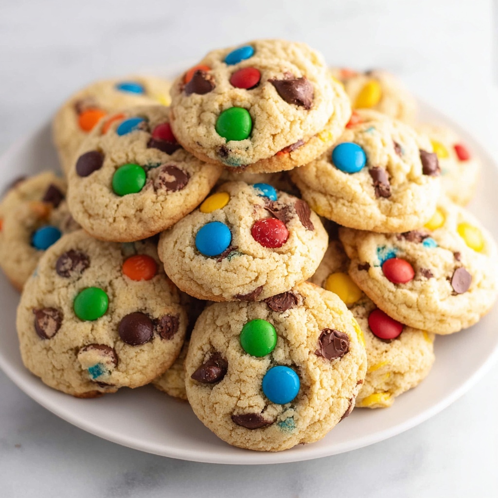M&M Chocolate Chip Pudding Cookies Recipe - Recipe Image