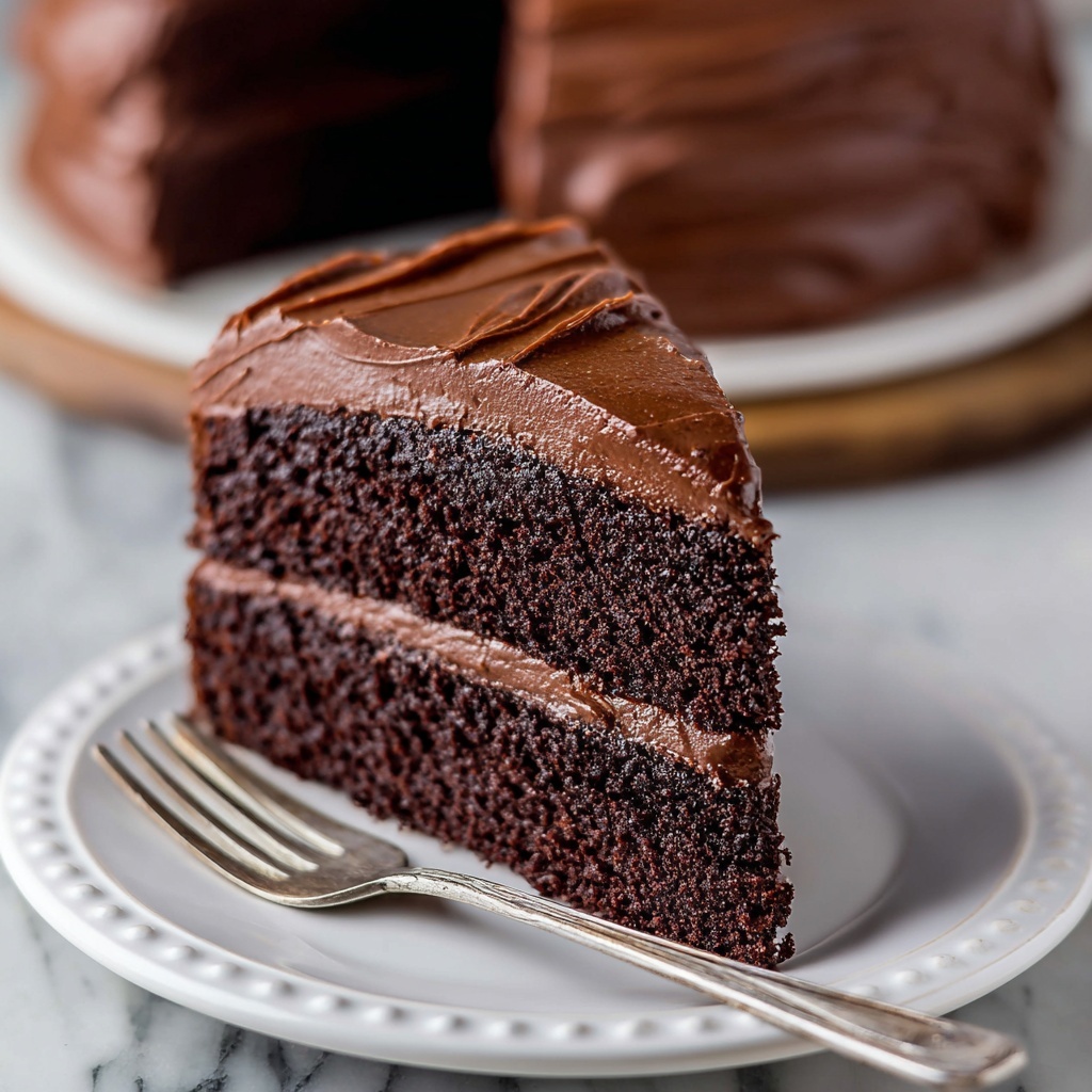 Homemade Chocolate Cake Recipe - Recipe Image