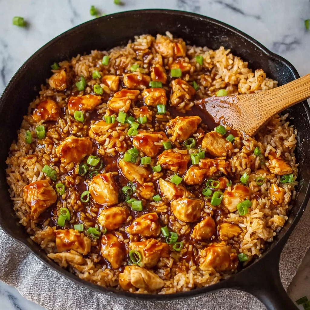 Smoky Chipotle BBQ Chicken and Rice Skillet Recipe - Recipe Image