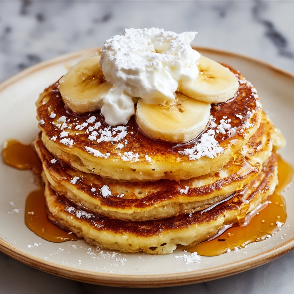 Brown Sugar Banana Pancakes Recipe - Recipe Image