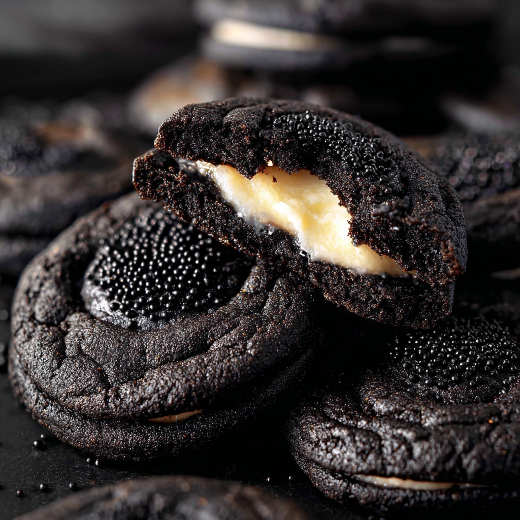 Black Velvet Cheesecake Cookies Recipe - Recipe Image