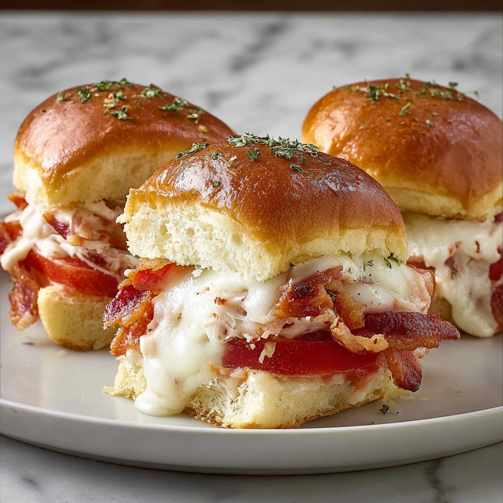 Kentucky Hot Brown Sliders – Ultimate Party Sandwich Recipe - Recipe Image