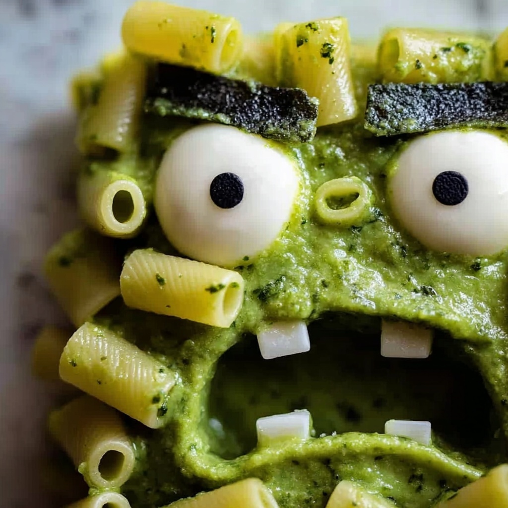 Frankenstein Pasta Recipe - Recipe Image