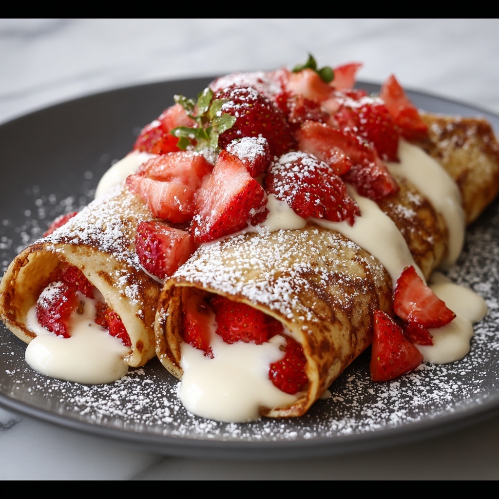 Strawberry French Toast Rolls Recipe - Recipe Image