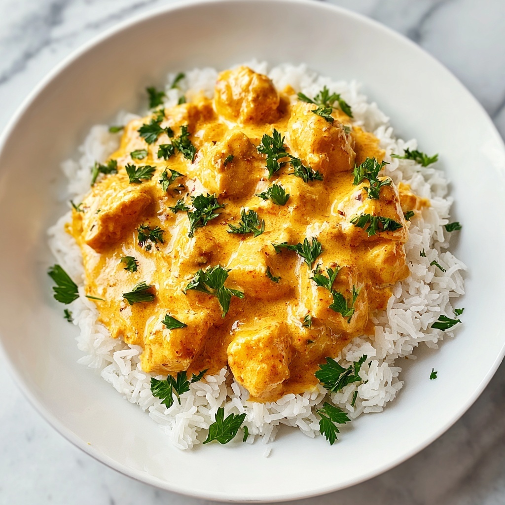 Creamy Smothered Chicken and Rice Recipe - Recipe Image