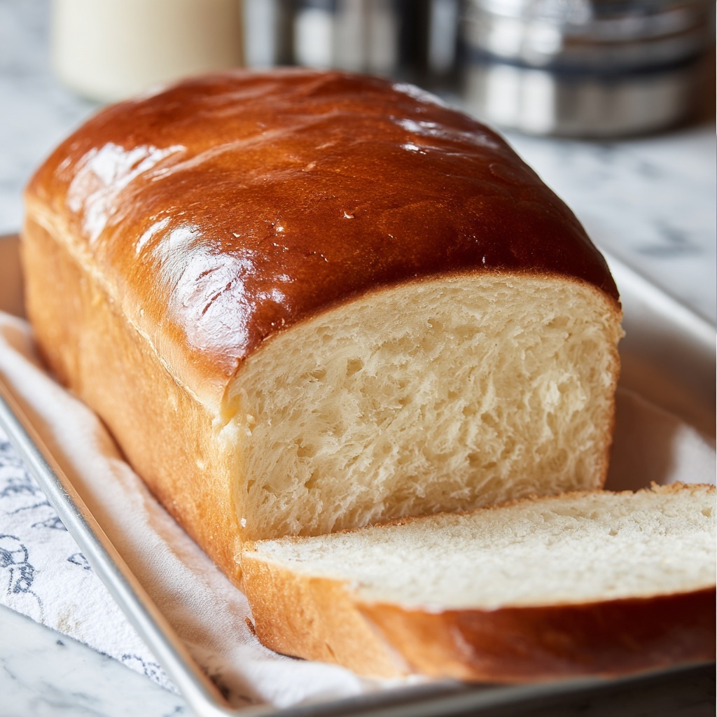 Amish White Bread Recipe - Recipe Image