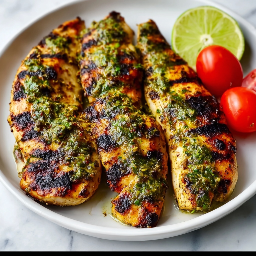 Grilled Salsa Verde Pepper Jack Chicken Recipe - Recipe Image