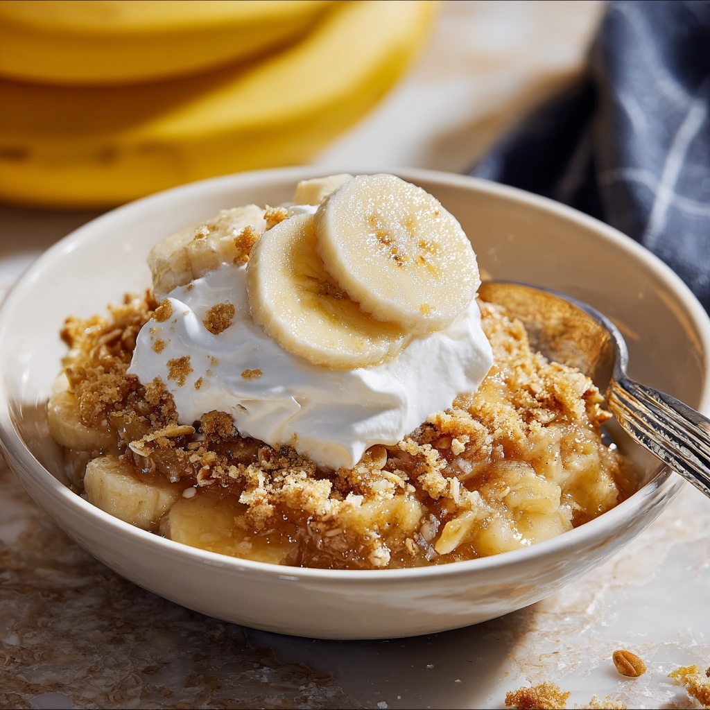 Southern Banana Cobbler Recipe - Recipe Image