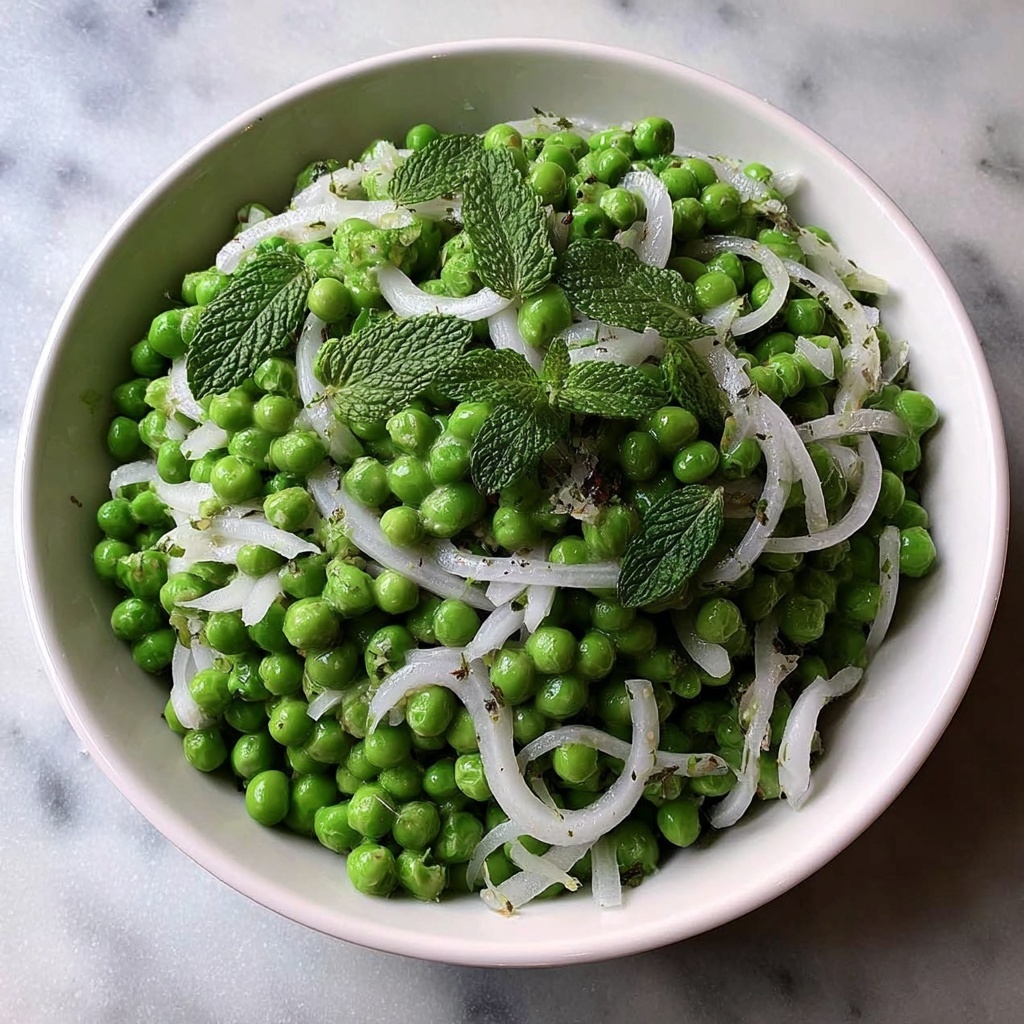 Minty Peas and Onions Recipe - Recipe Image