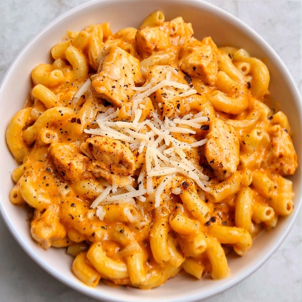 One Pot Chicken Parmesan Pasta Recipe - Recipe Image