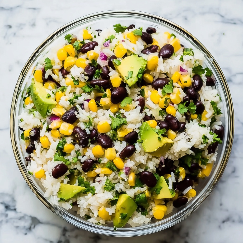 Black Bean Corn Avocado Salad Recipe - Recipe Image