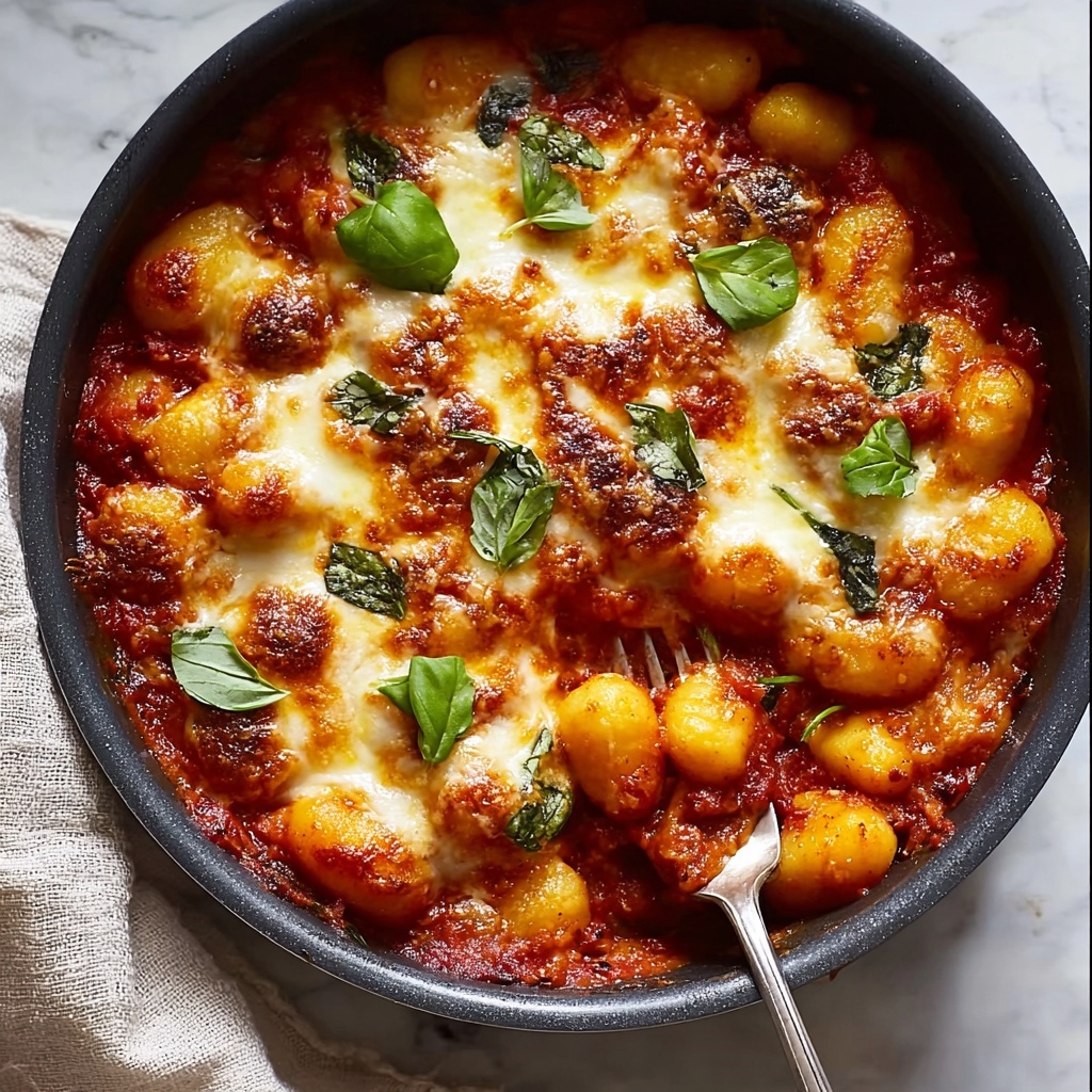 One Pan Gnocchi Pesto Bake Recipe - Recipe Image