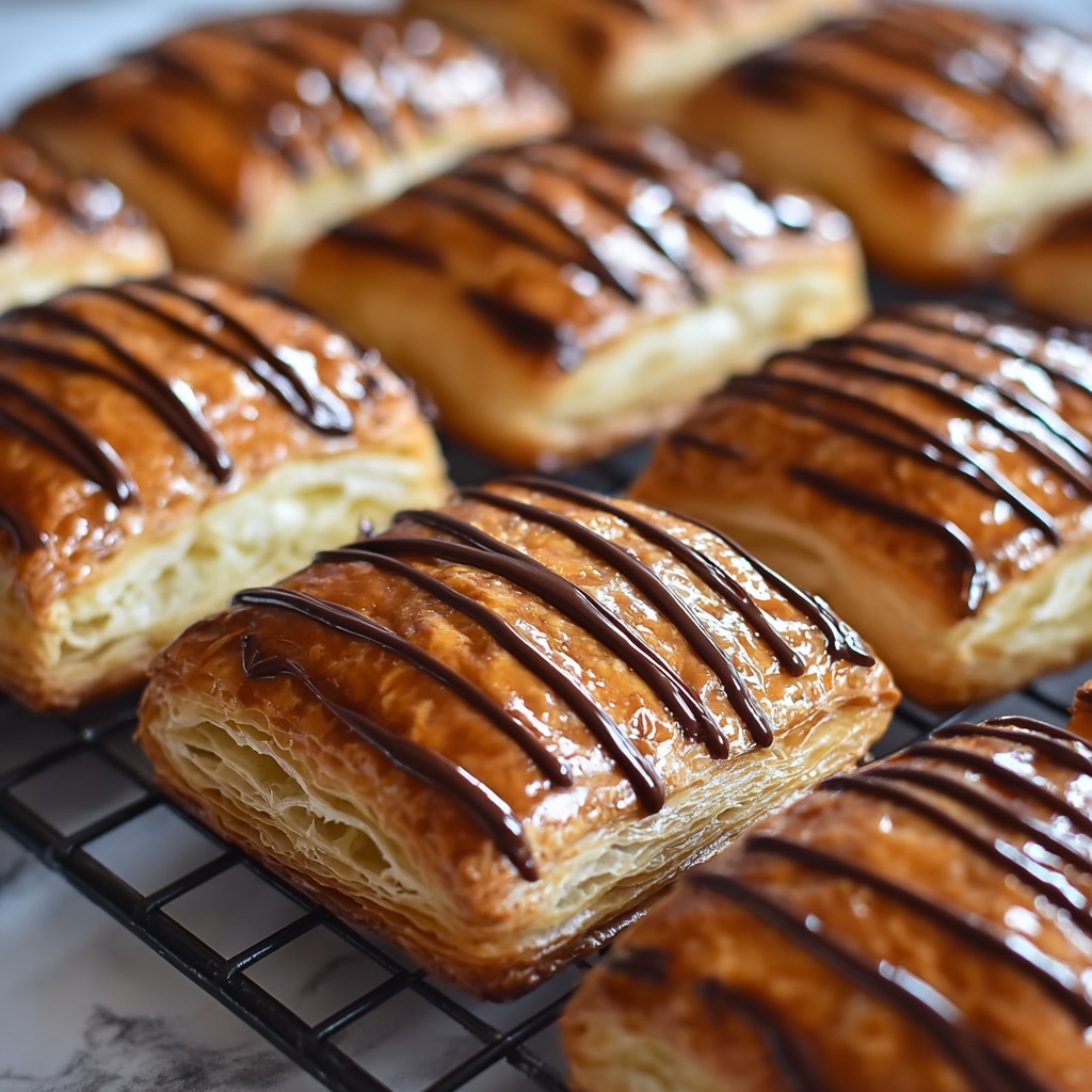 Nutella Puff Pastries Recipe - Recipe Image
