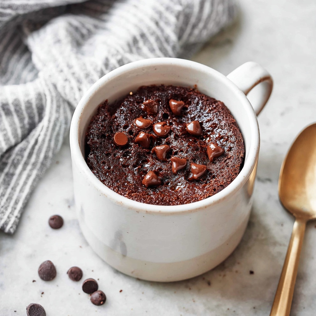 Chocolate Mug Cake Recipe - Recipe Image