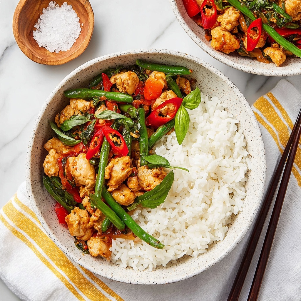 Thai Basil Tofu Stir Fry Recipe - Recipe Image