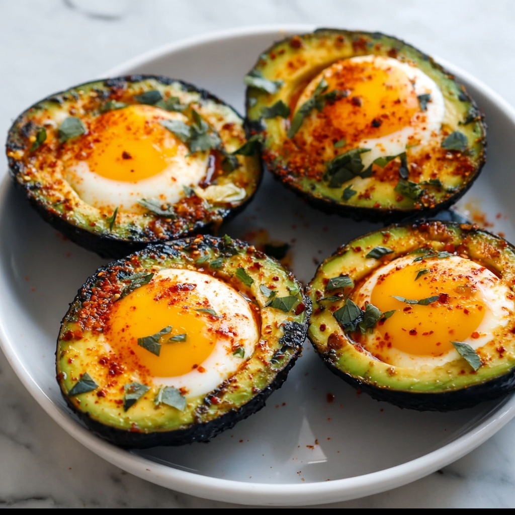 Air Fryer Avocado Eggs Recipe - Recipe Image