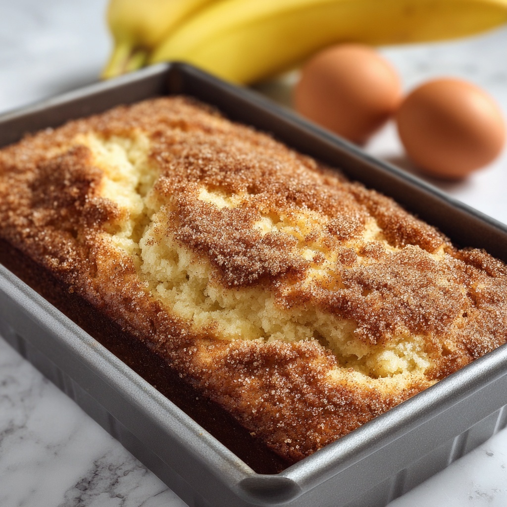 Snickerdoodle Banana Bread Recipe - Recipe Image