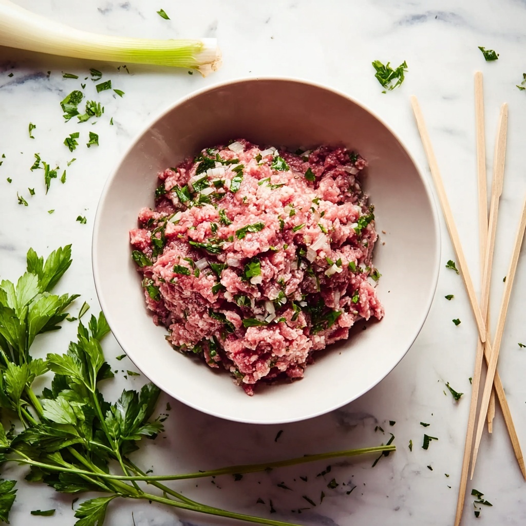 Flavorful Beef and Lamb Kafta with Pita or Rice Recipe - Recipe Image