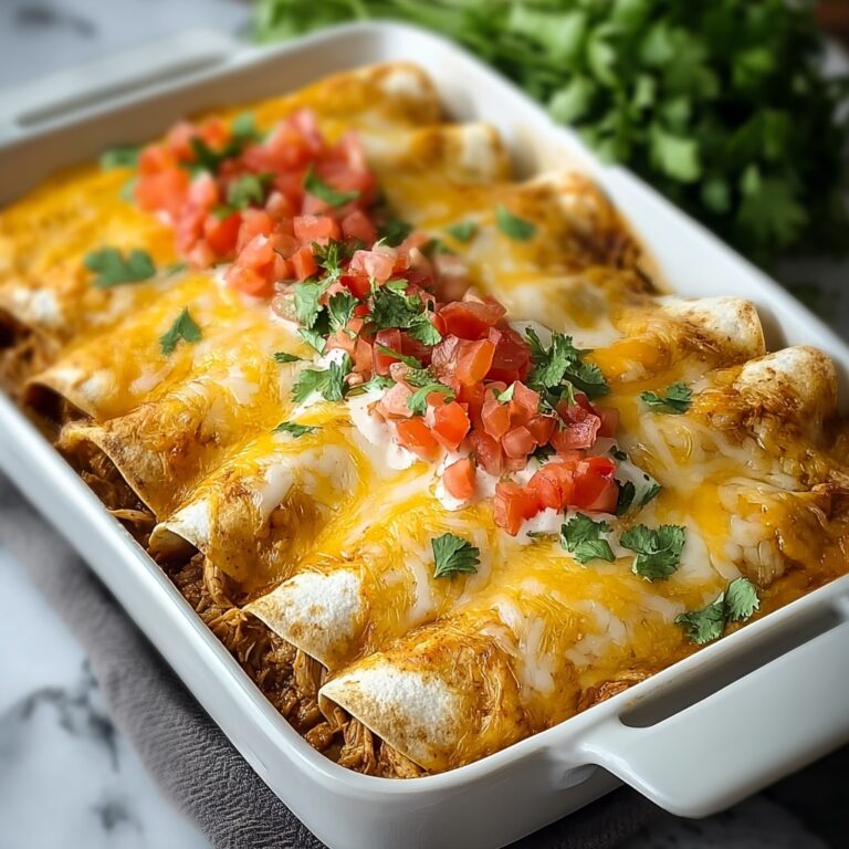 Indulgent Queso Chicken Enchiladas for Effortless Weeknight Dinners Recipe