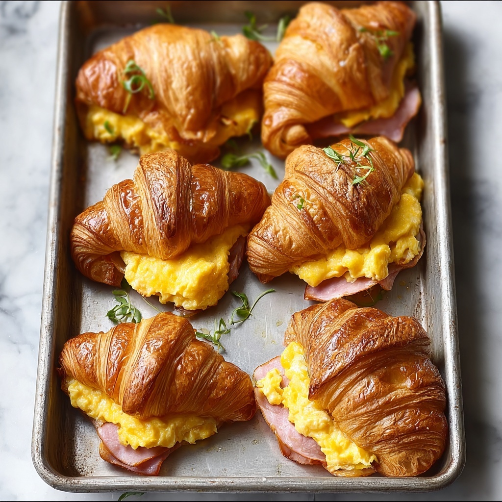 Freezer Croissant Breakfast Sandwiches for Busy Mornings Recipe - Recipe Image