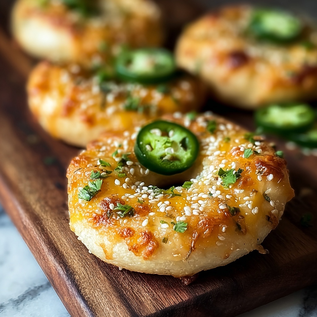 Jalapeño Popper Bagels: Spicy, Cheesy Goodness for Everyone Recipe - Recipe Image