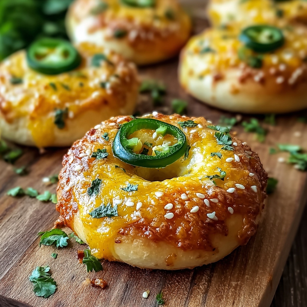 Jalapeño Popper Bagels: Spicy, Cheesy Goodness for Everyone Recipe - Recipe Image